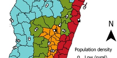 મેલેરિયા મેડાગાસ્કર નકશો